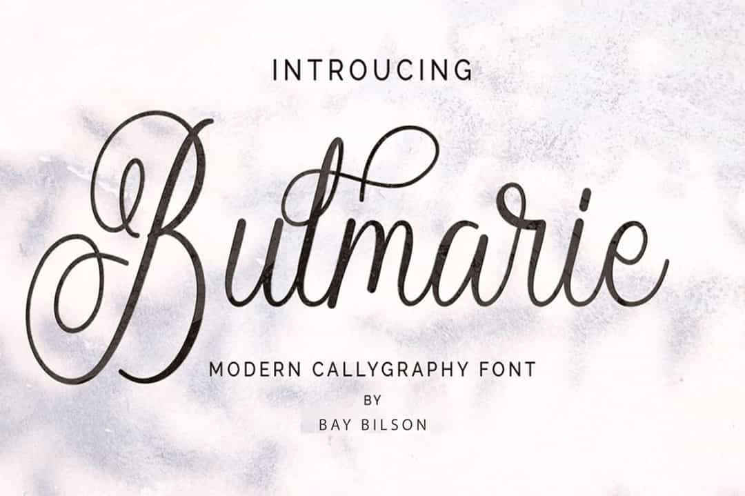 Bulmarie Font Image 1