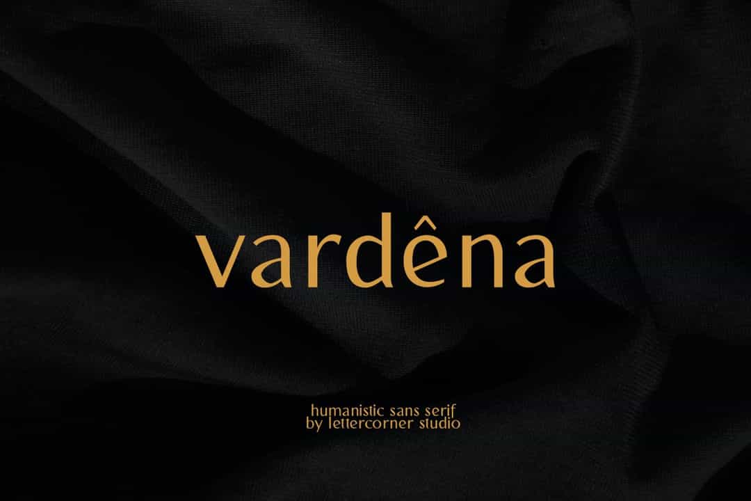 Vardena Font Image 1