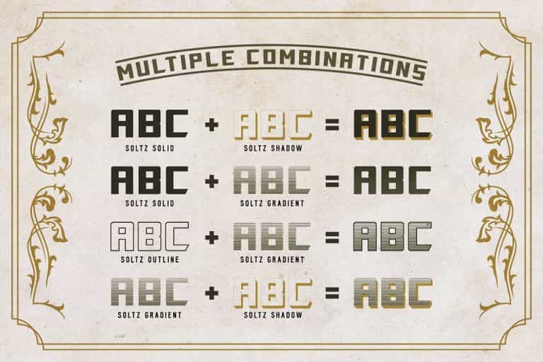Soltz Typeface Image 3