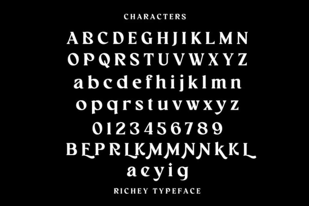 RIchey Font Image 3