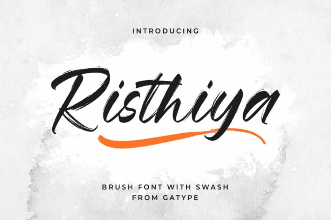 Risthiya Font Image 1