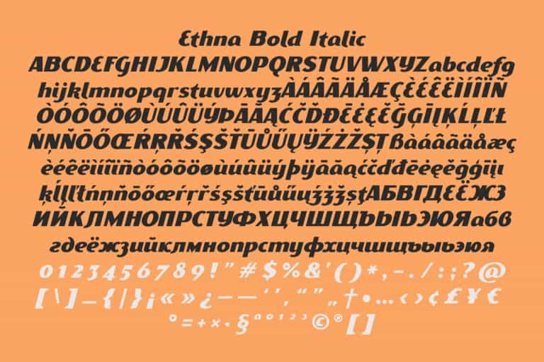 Ethna Typeface Image 3