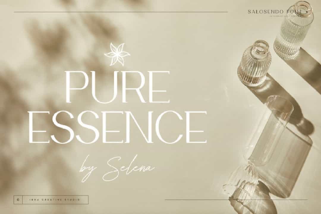 Salosendo Font Image 2