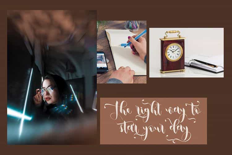 Metic Calligraphy Font Image 2