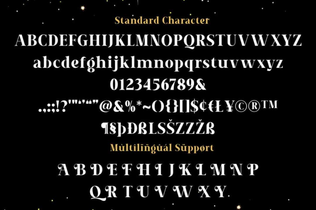 New Year Font Image 3
