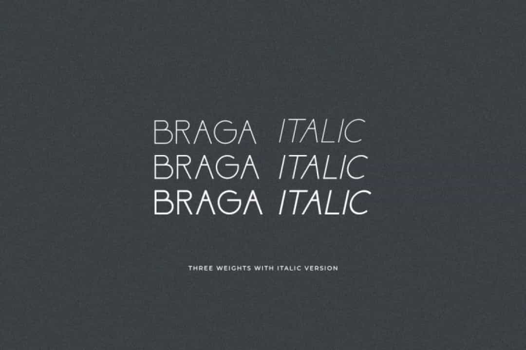 Braga Font Image 5