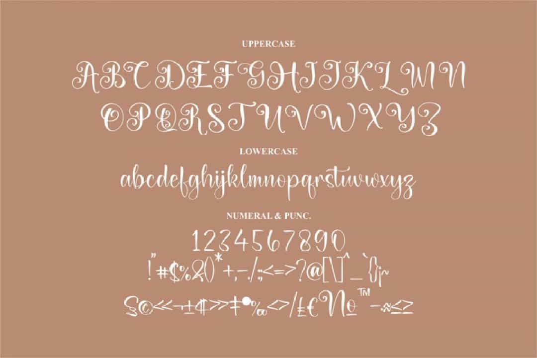 Belary Rhainy Font Image 3