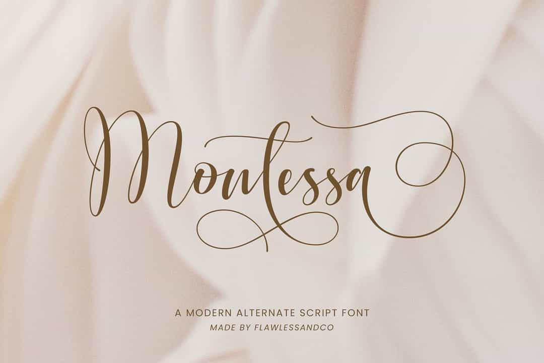 Montessa Font Image 1