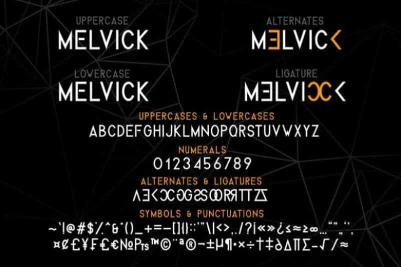 Melvick Font Family Image 2