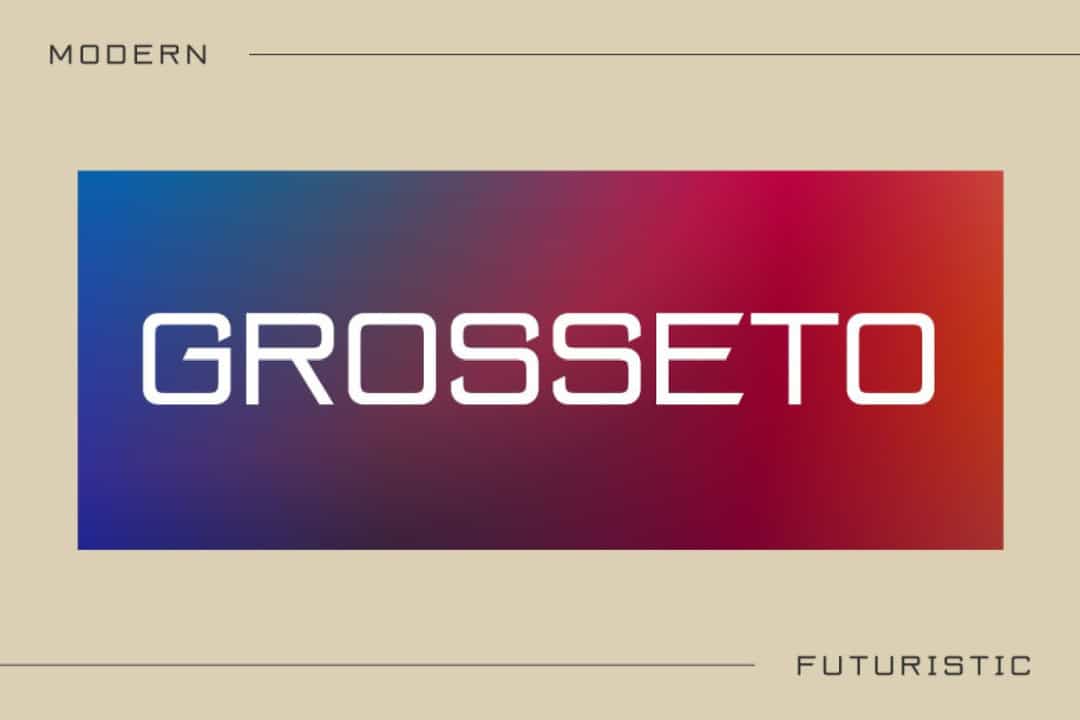 Grosseto Font Image 1