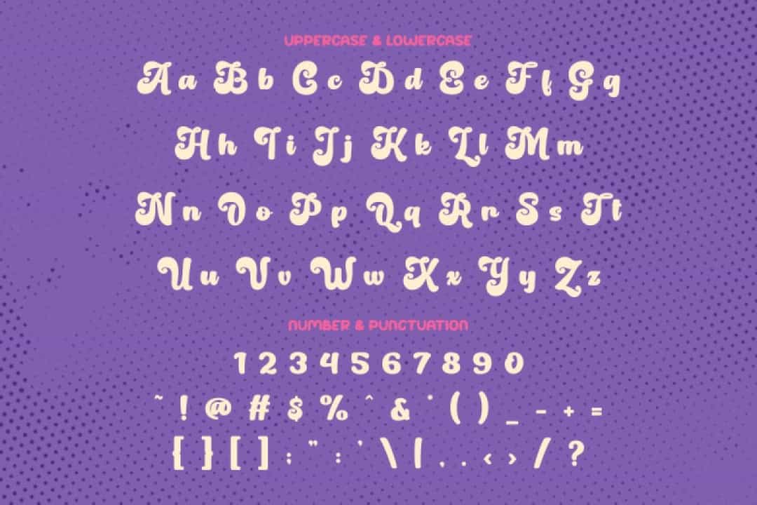 This Vintage One Font Image 3