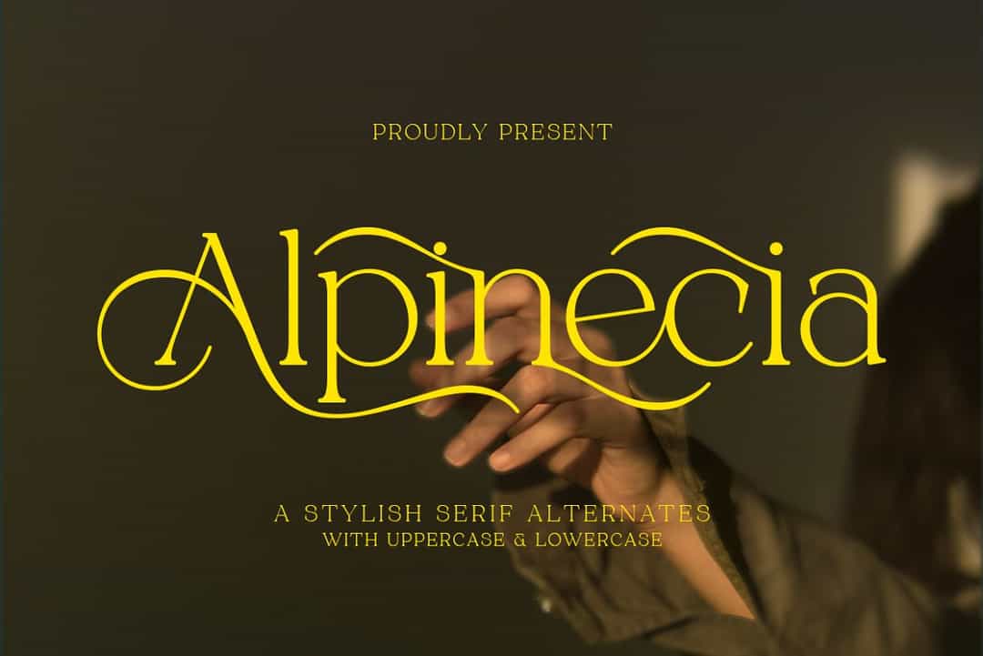 Alpinecia Font Image 1
