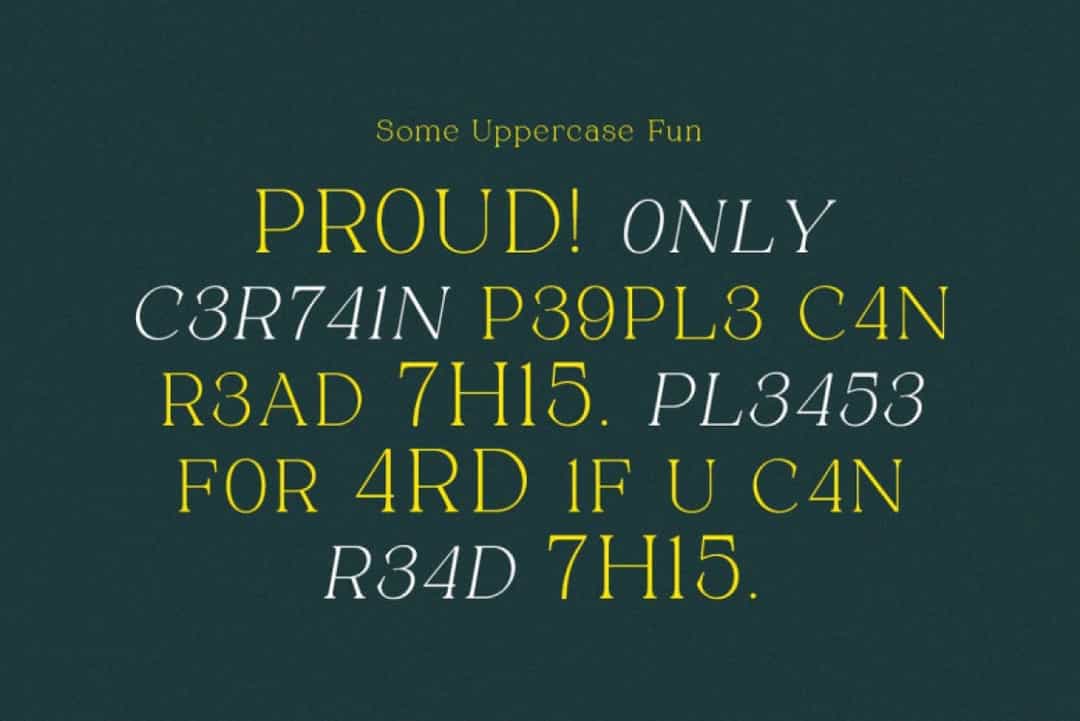 Alpinecia Font Image 3