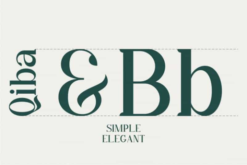 Qiba Serif Font Image 3