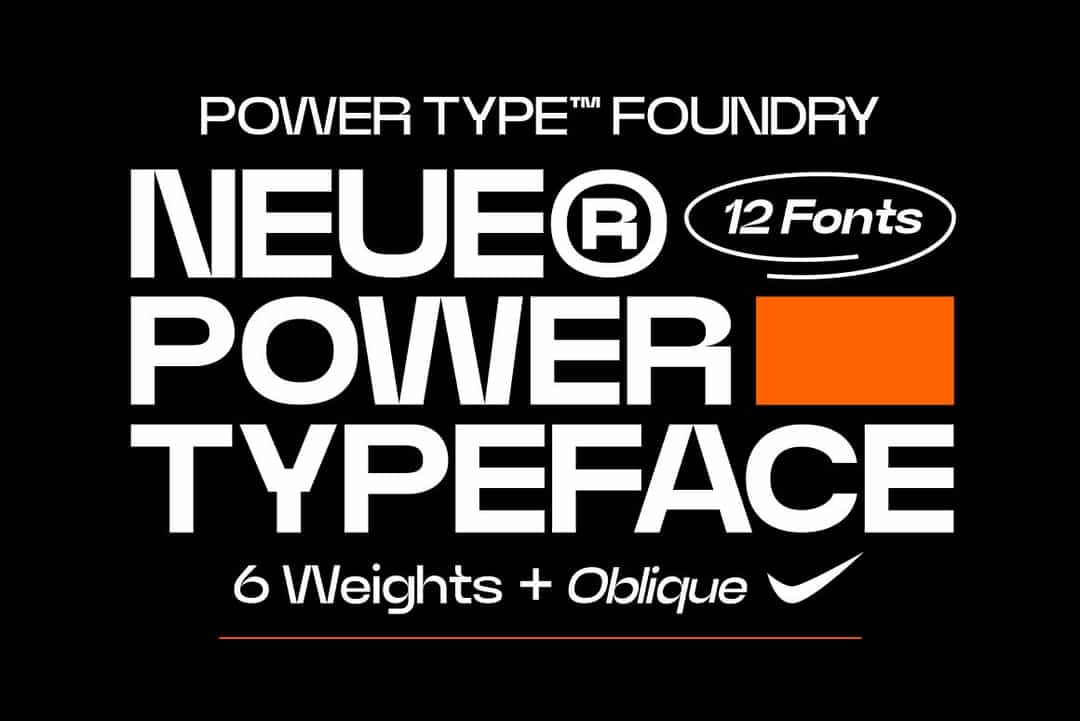 Neue Power Font Image 1