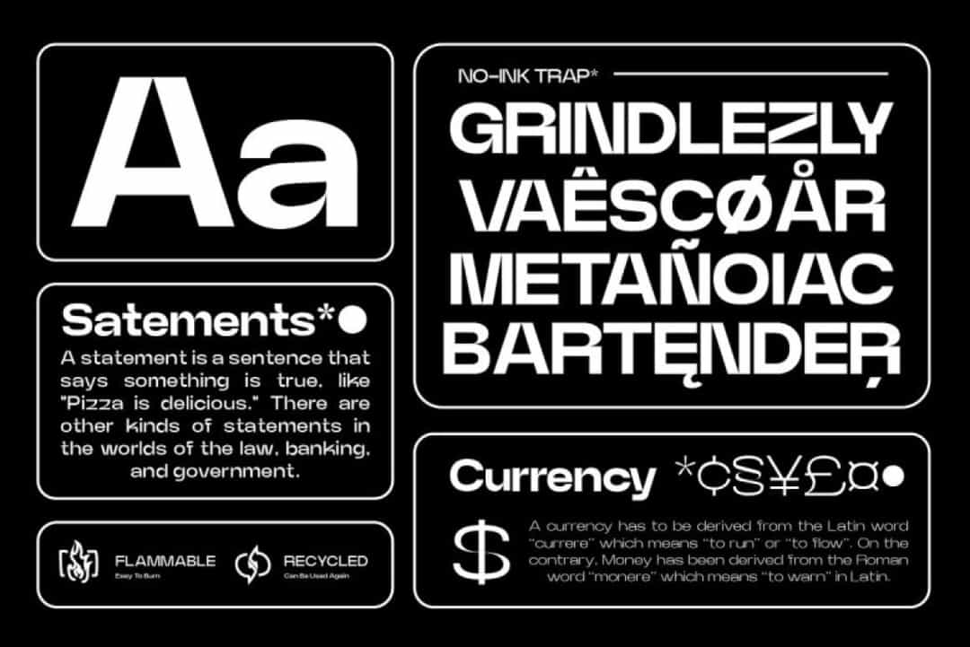 Neue Power Font Image 3
