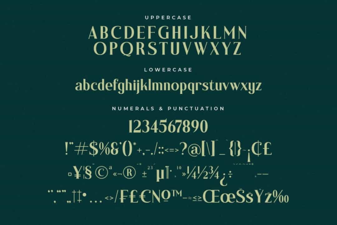 Gikefta Font Image 3