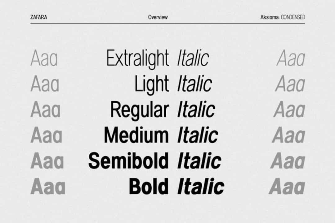 Aksioma Font Image 2