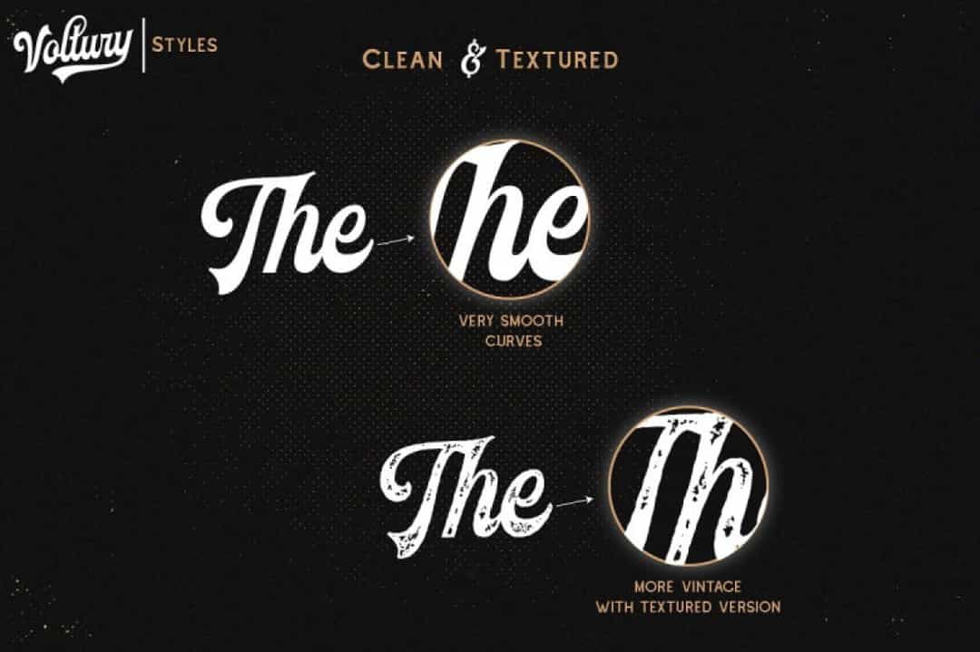 Voltury Font Image 2