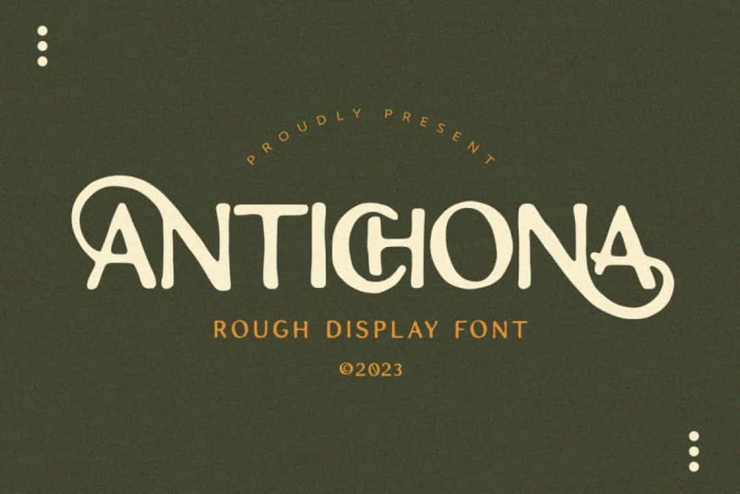Antichona Font Image 1