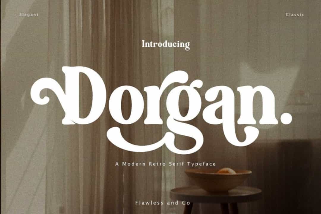 Dorgan Font Image 1