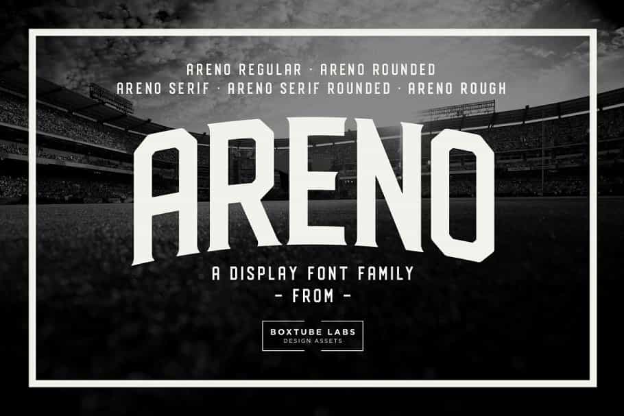 Areno Font Family Image 1