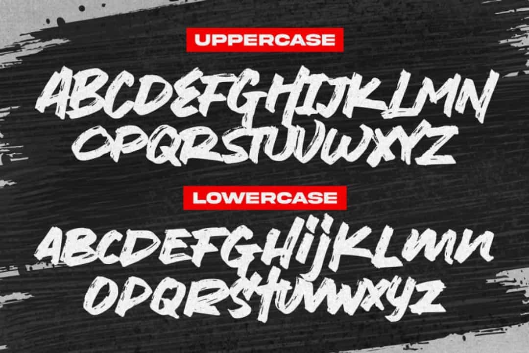Mouth Beast Font Image 2