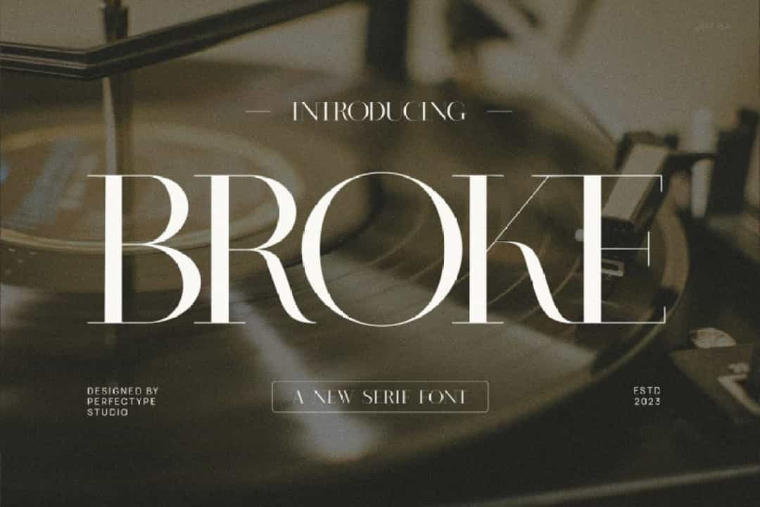 Broke Font Image 1