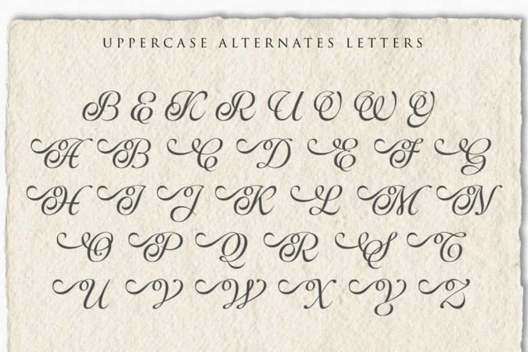 Bluesty Font Image 3
