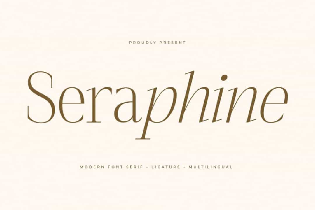 Seraphine Font Image 1