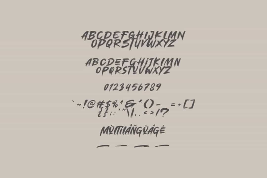 Slowdex Font Image 3