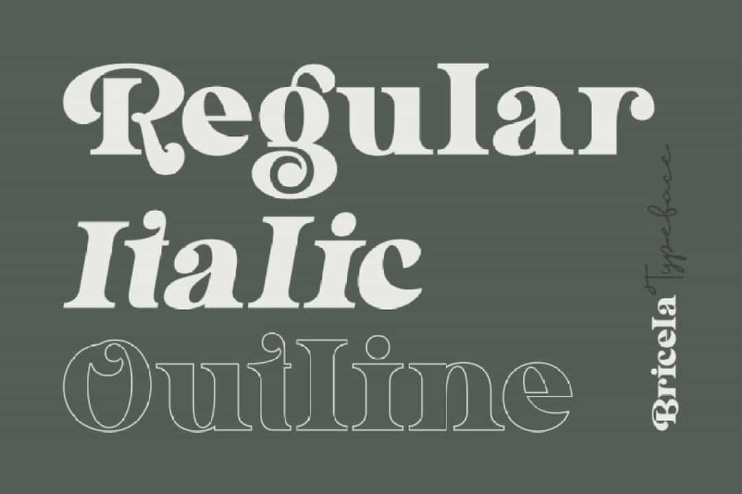 Bricela Font Image 2