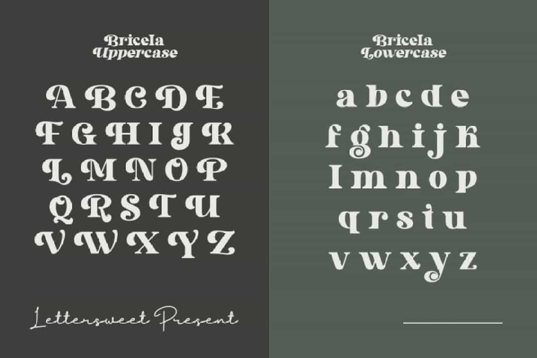 Bricela Font Image 3