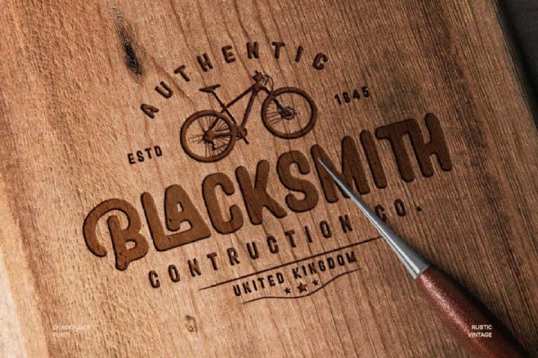 Blackburn Vintage Font Image 2