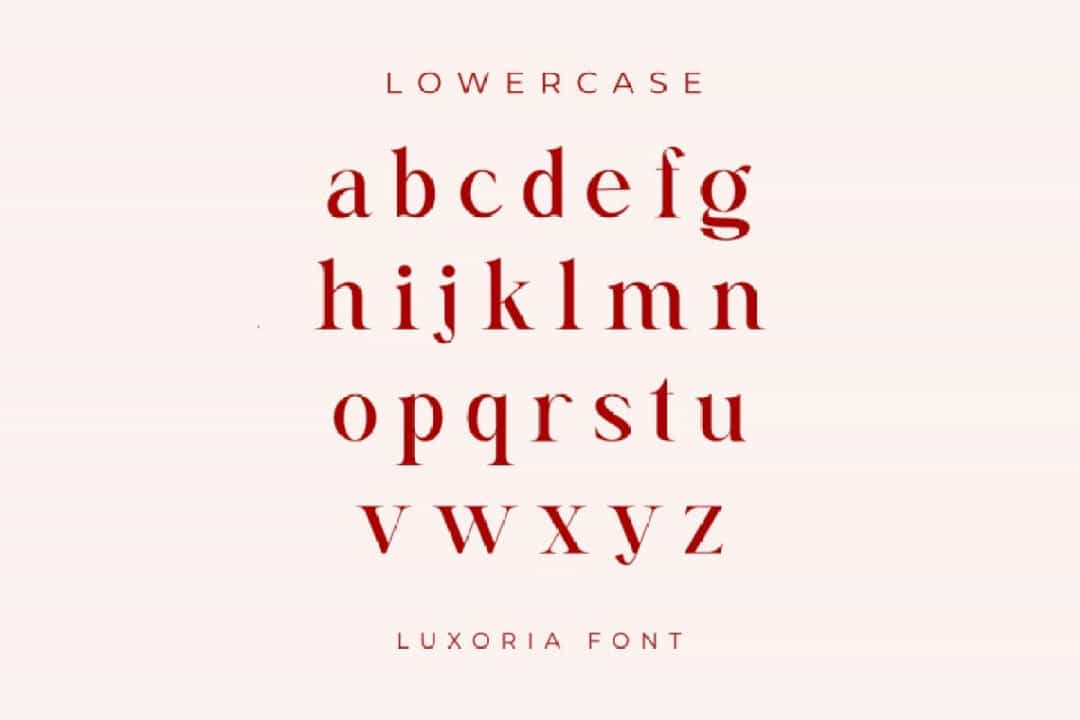 Luxoria Font Image 3