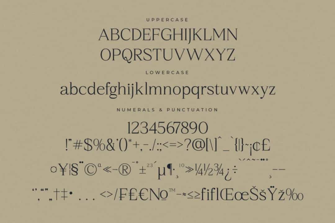Qestrafin Font Image 3