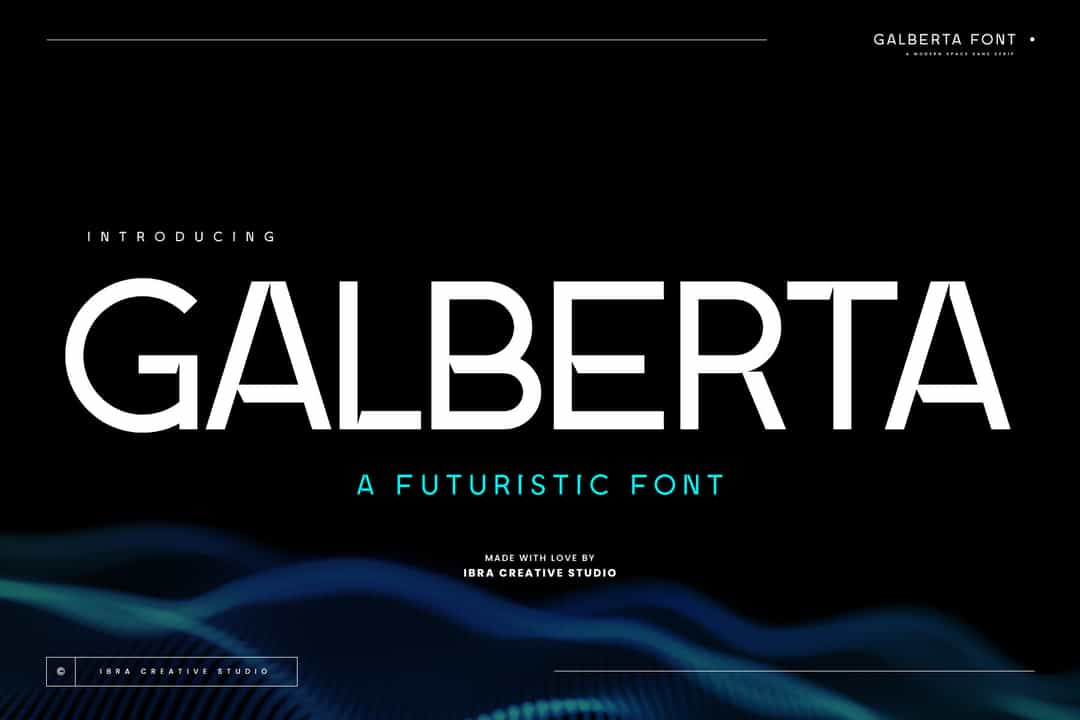 Galberta Font Image 1