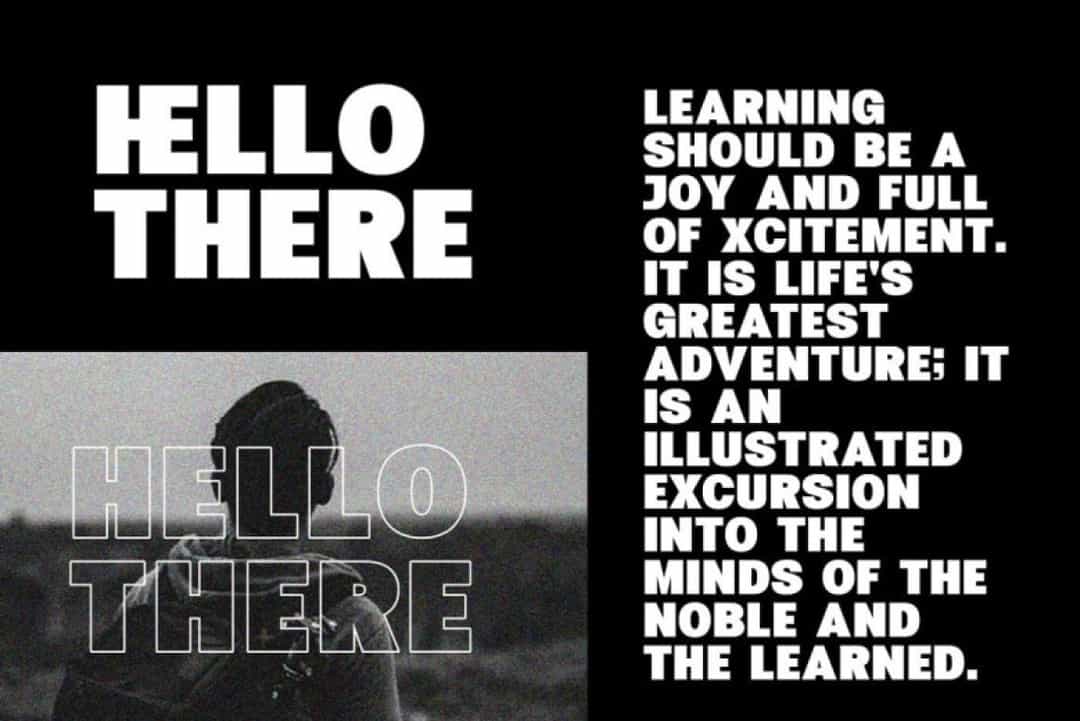 Hexos Font Image 2