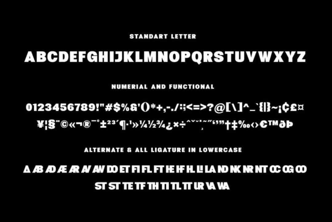 Hexos Font Image 3