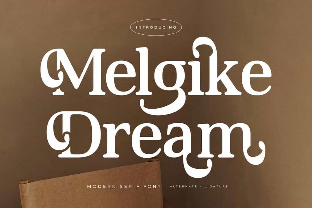 Melgike Dream Font Image 1
