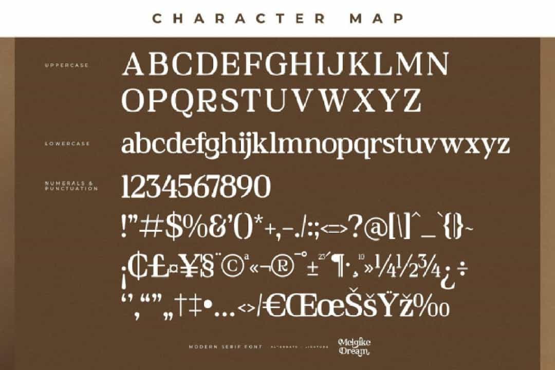 Melgike Dream Font Image 3
