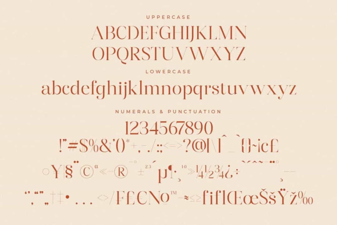 Harfine Font Image 3