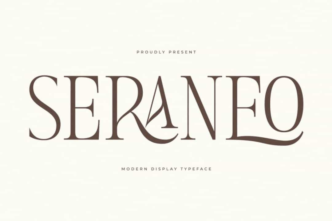 Seraneo Font Image 1