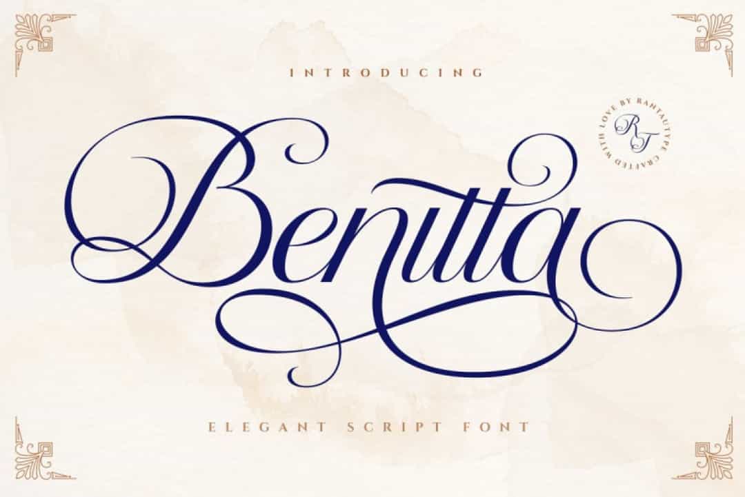 Benitta Font Image 1