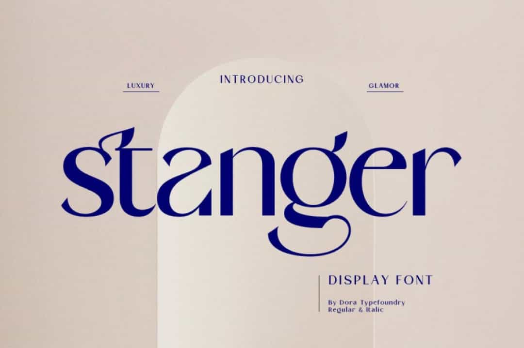 Stanger Font Image 1
