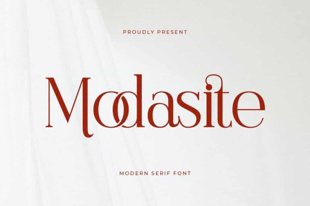 Modasite Font Image 1