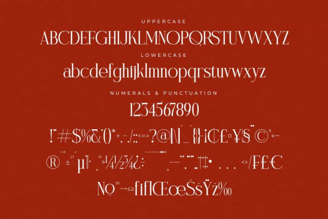 Modasite Font Image 3