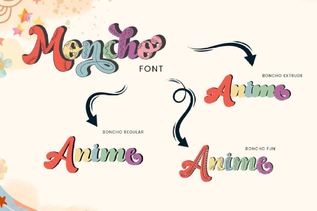 Moncho Font Image 2