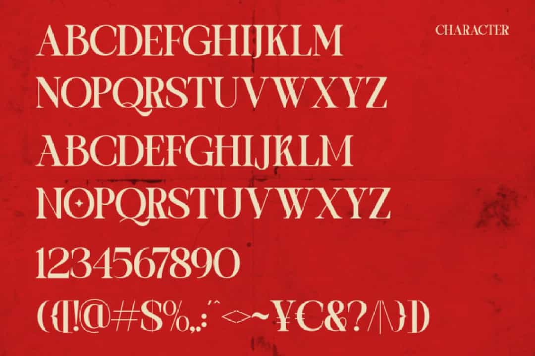 One Of A Kind Font Image 3