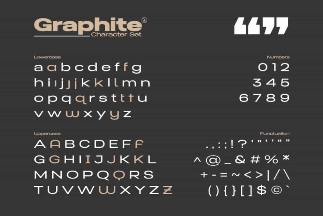 Graphite Font Image 3